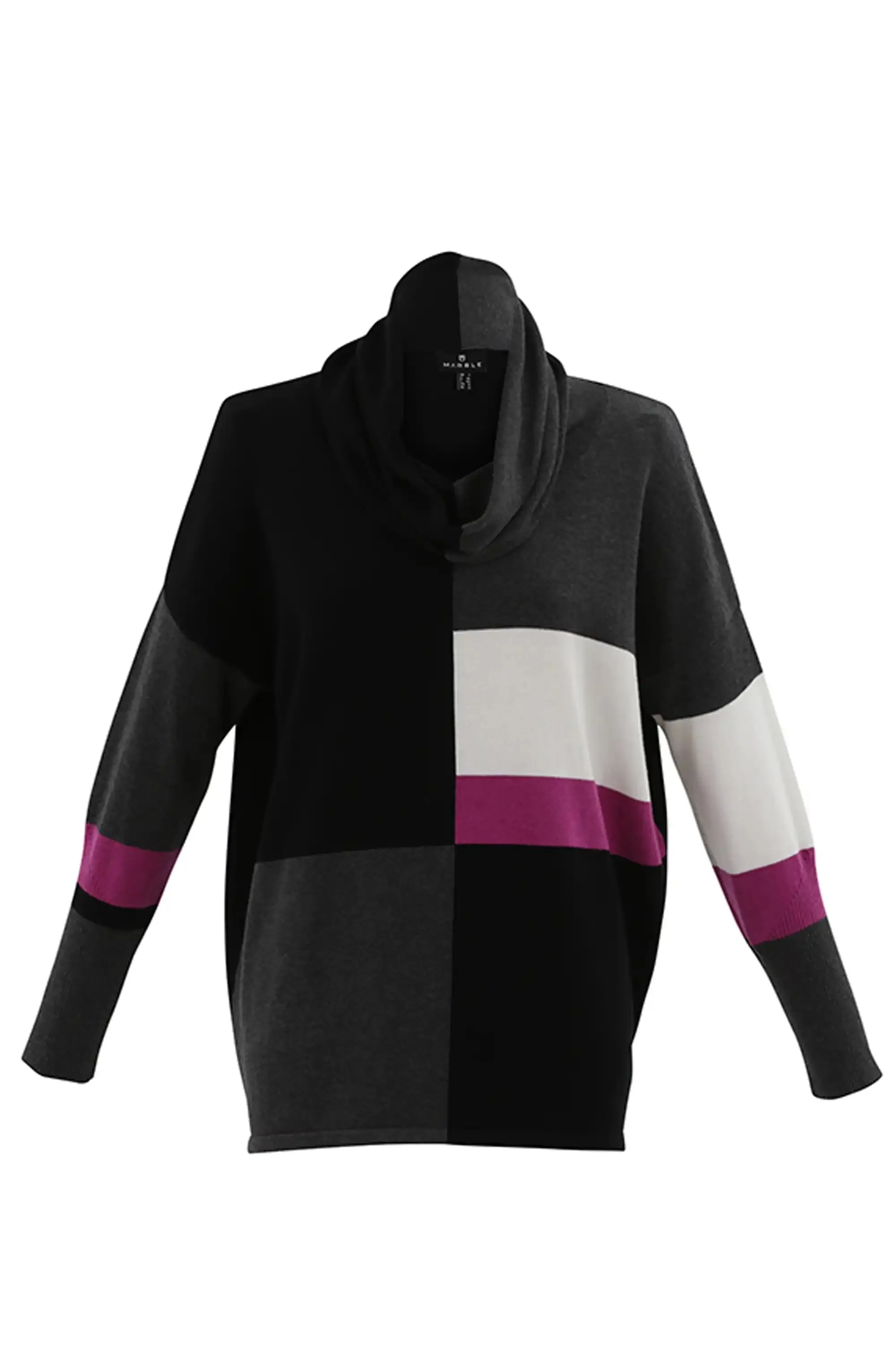 Stylish Marble Jumper for Women – Cozy and Chic Sweater, Style 7571-105