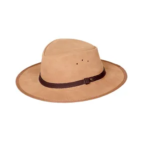 Melvill & Moon Suede Hat - Khaki