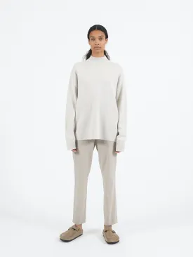 Merino Mockneck L/S in Putty