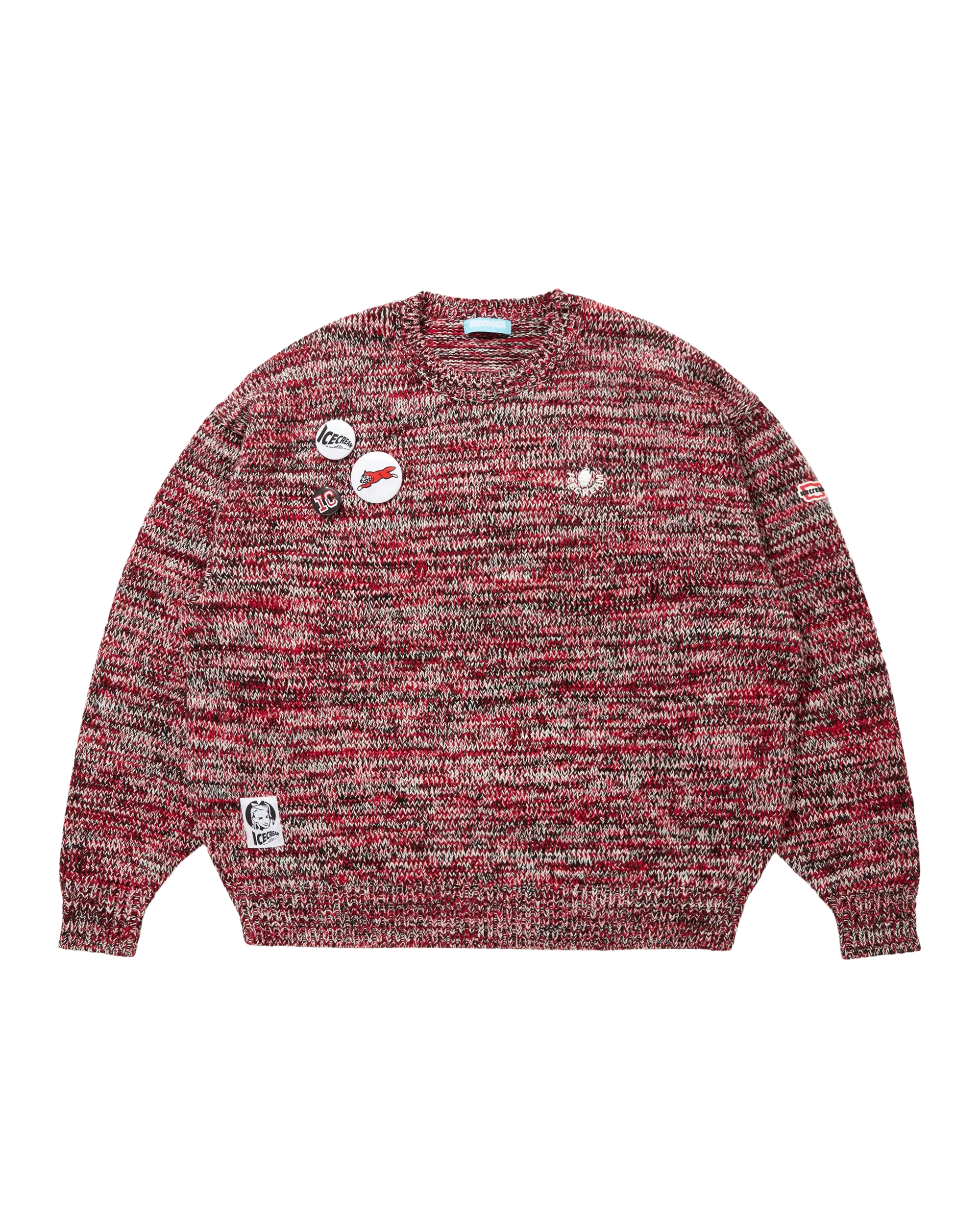 Mix Sweater with Badge