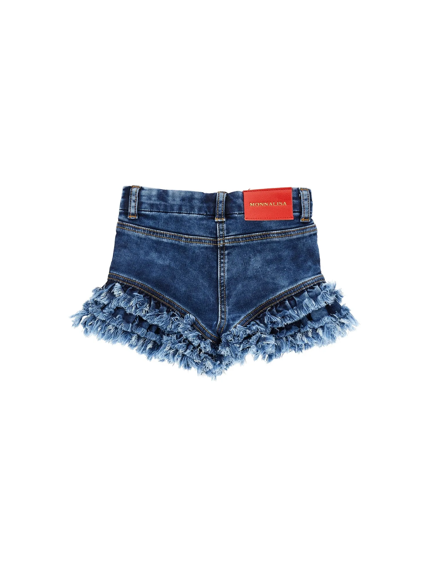 Monnalisa  - Cherry Denim Short Set