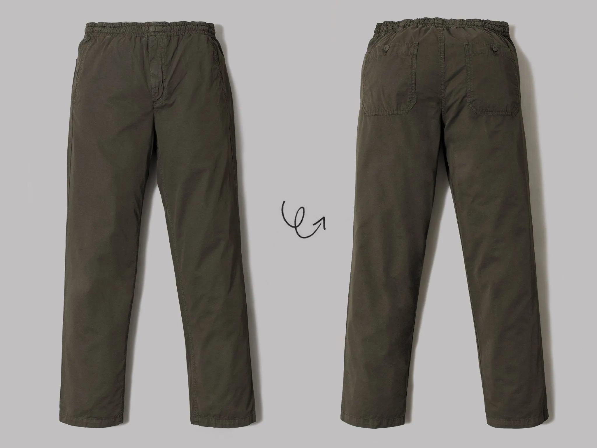Norse Projects Evald Work Pants (Beech Green)