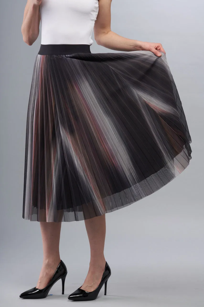 Ombré Tulle Skirt in Light Shades