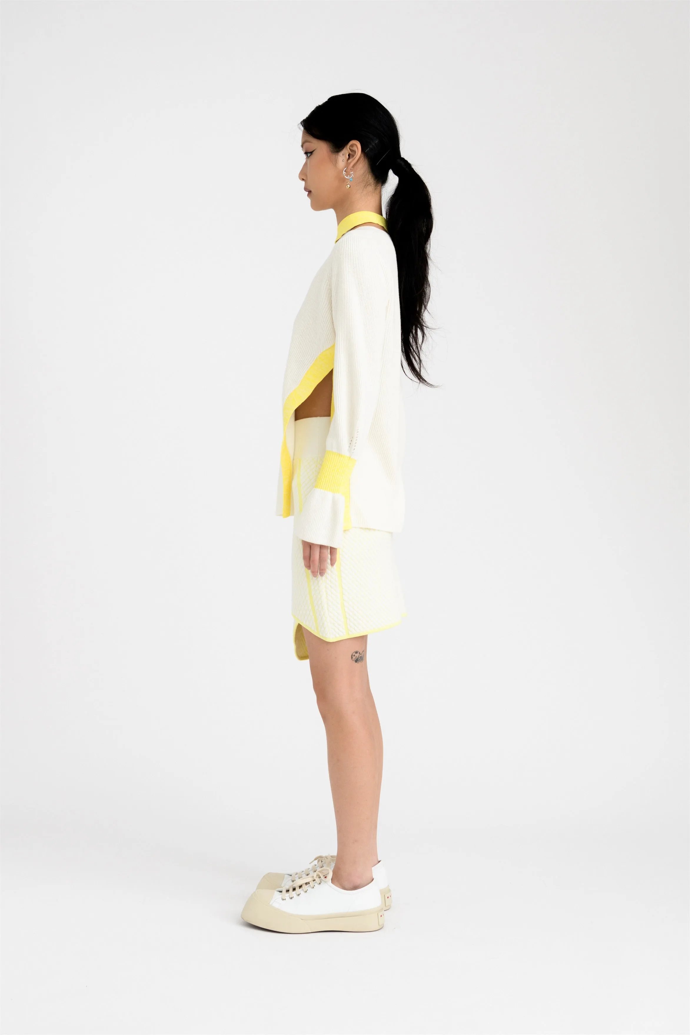 RAY CASHMERE COTTON OVERSIZED PULLOVER