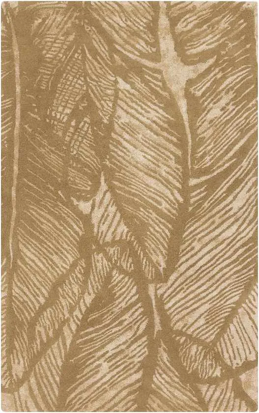 Saultcle Modern Blue/Brown/Yellow Area Rug