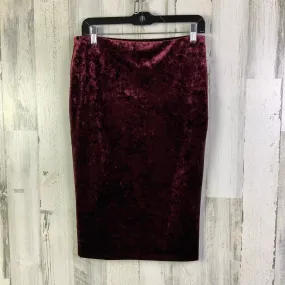 Skirt Midi By Vince Camuto In Red, Size: 6