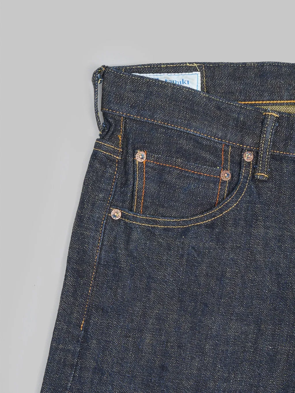Tanuki "Soga" 15oz High Tapered Jeans