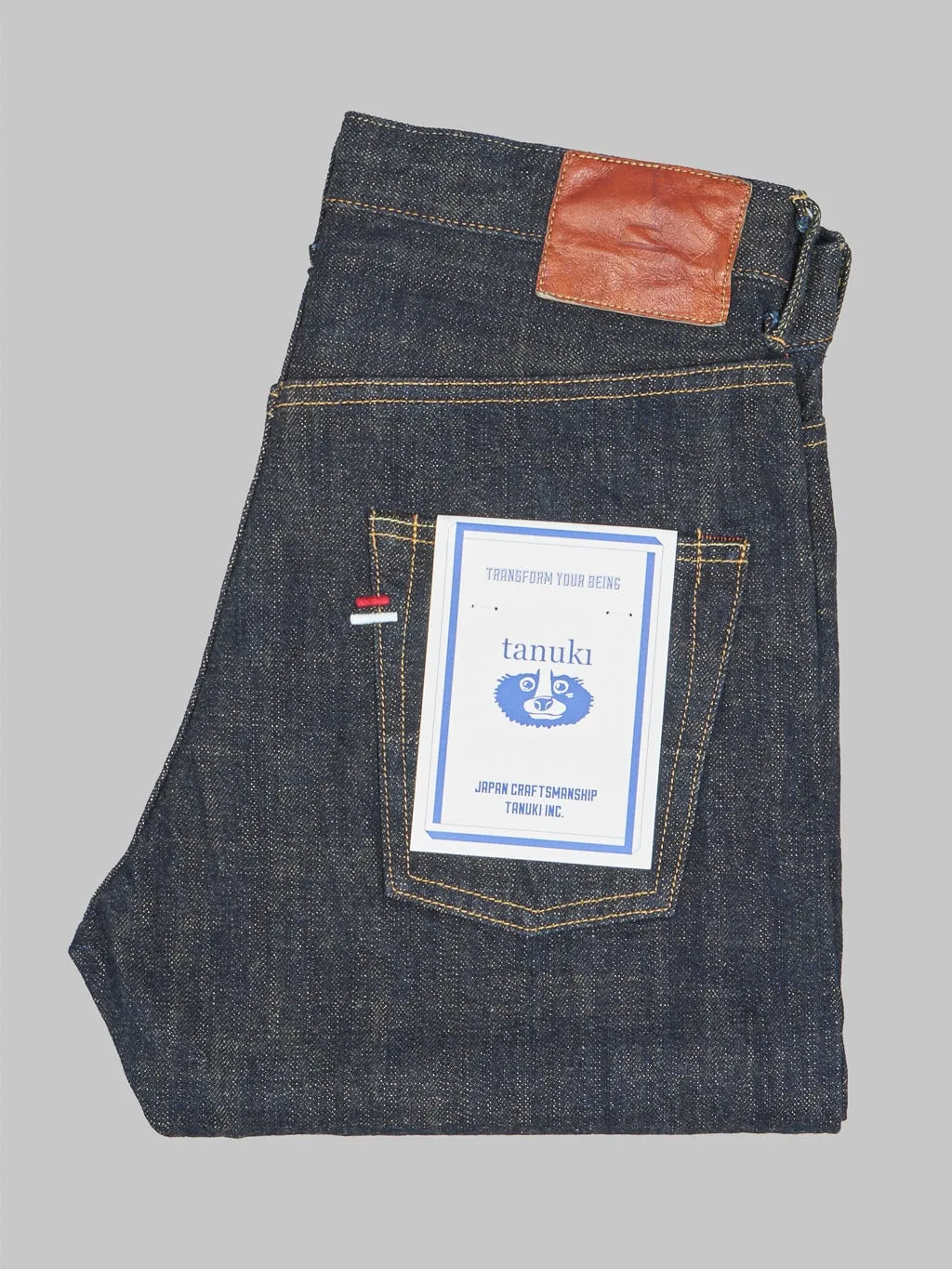 Tanuki "Soga" 15oz High Tapered Jeans
