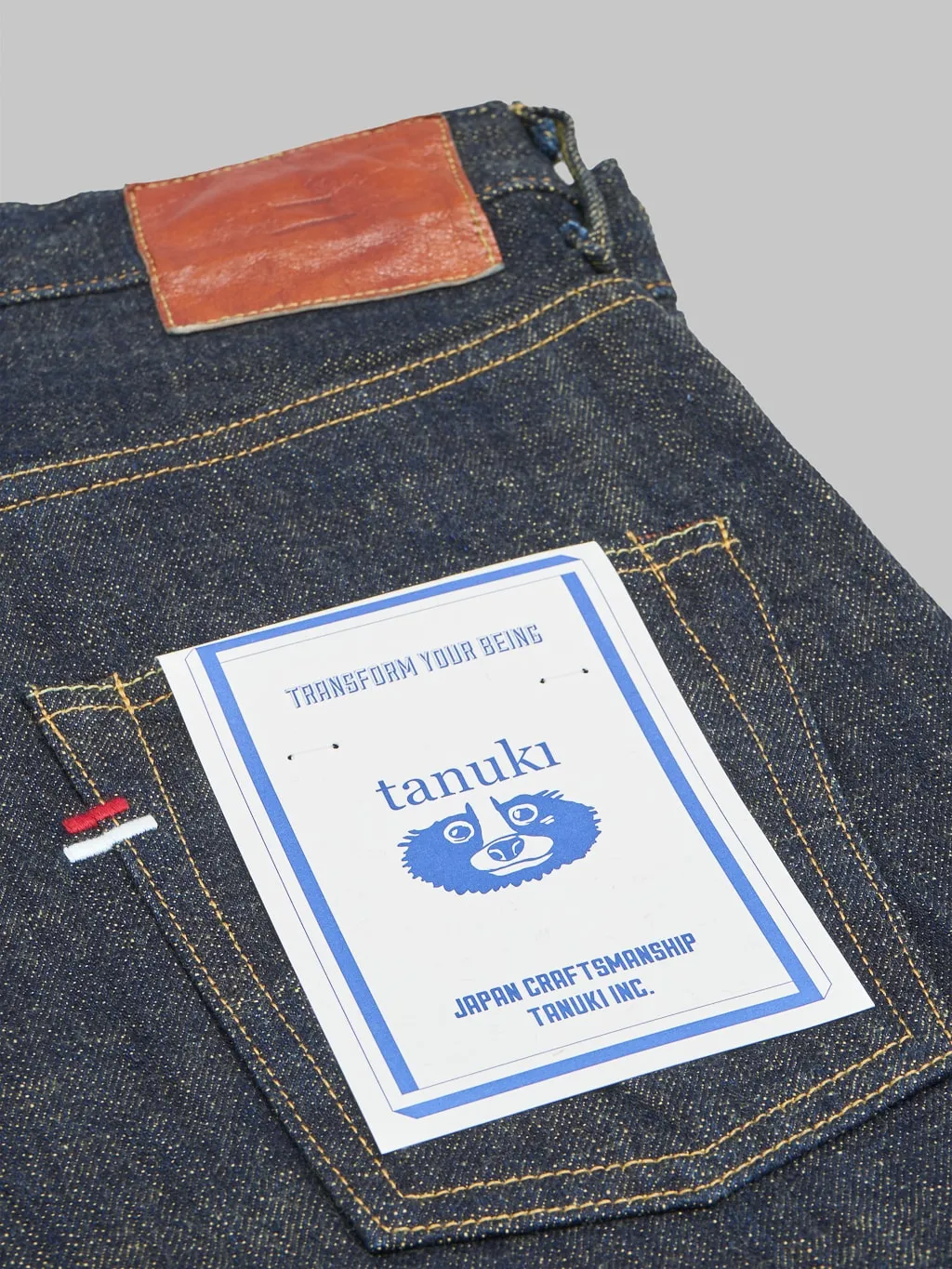 Tanuki "Soga" 15oz High Tapered Jeans