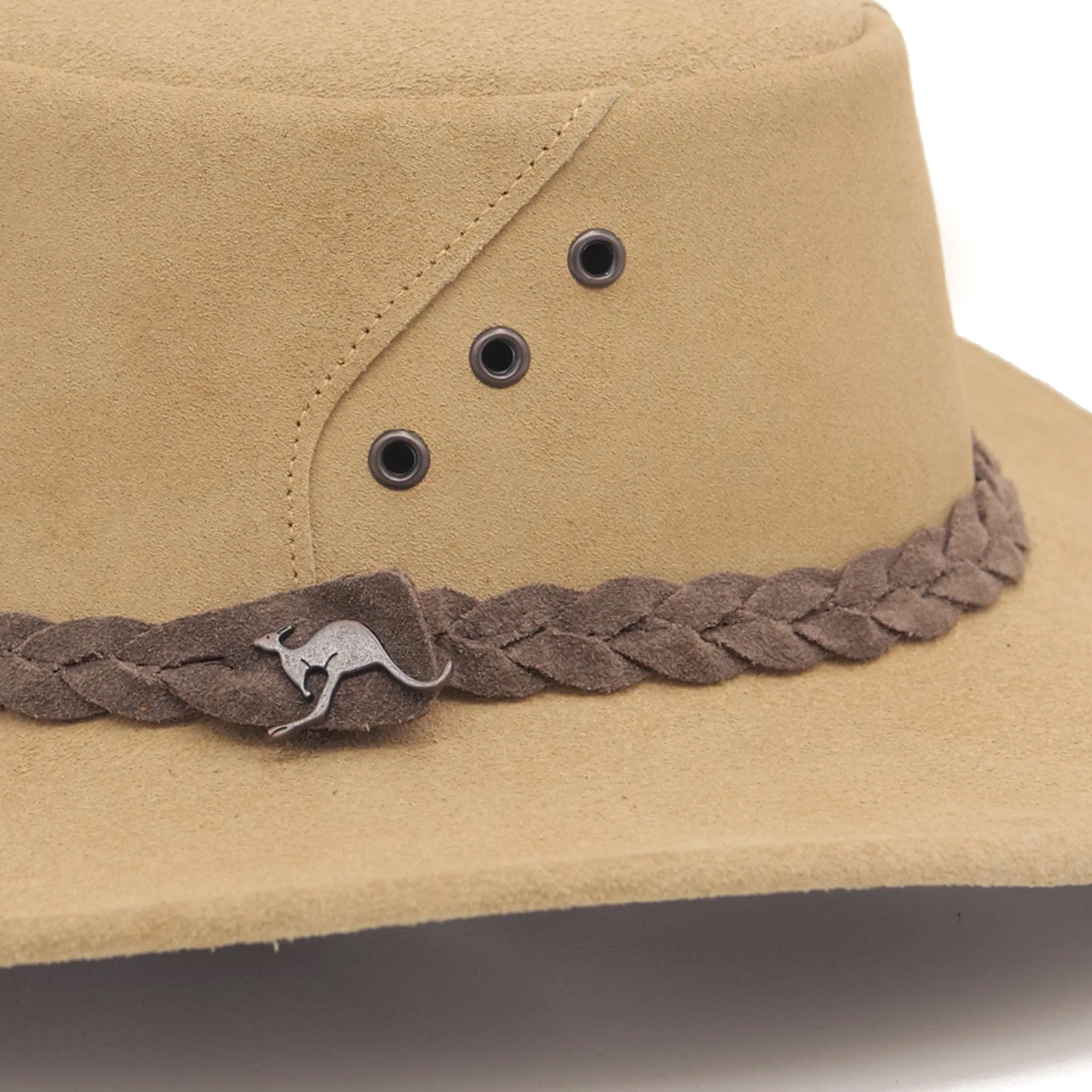 The Alice in Suede Leather Tan