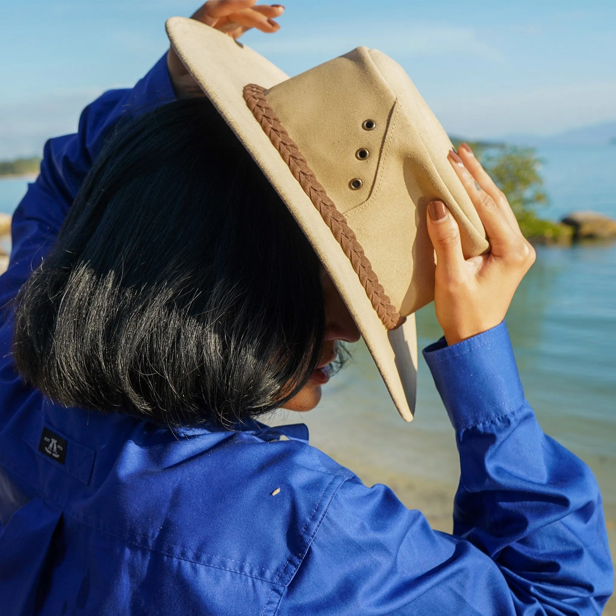 The Alice in Suede Leather Tan