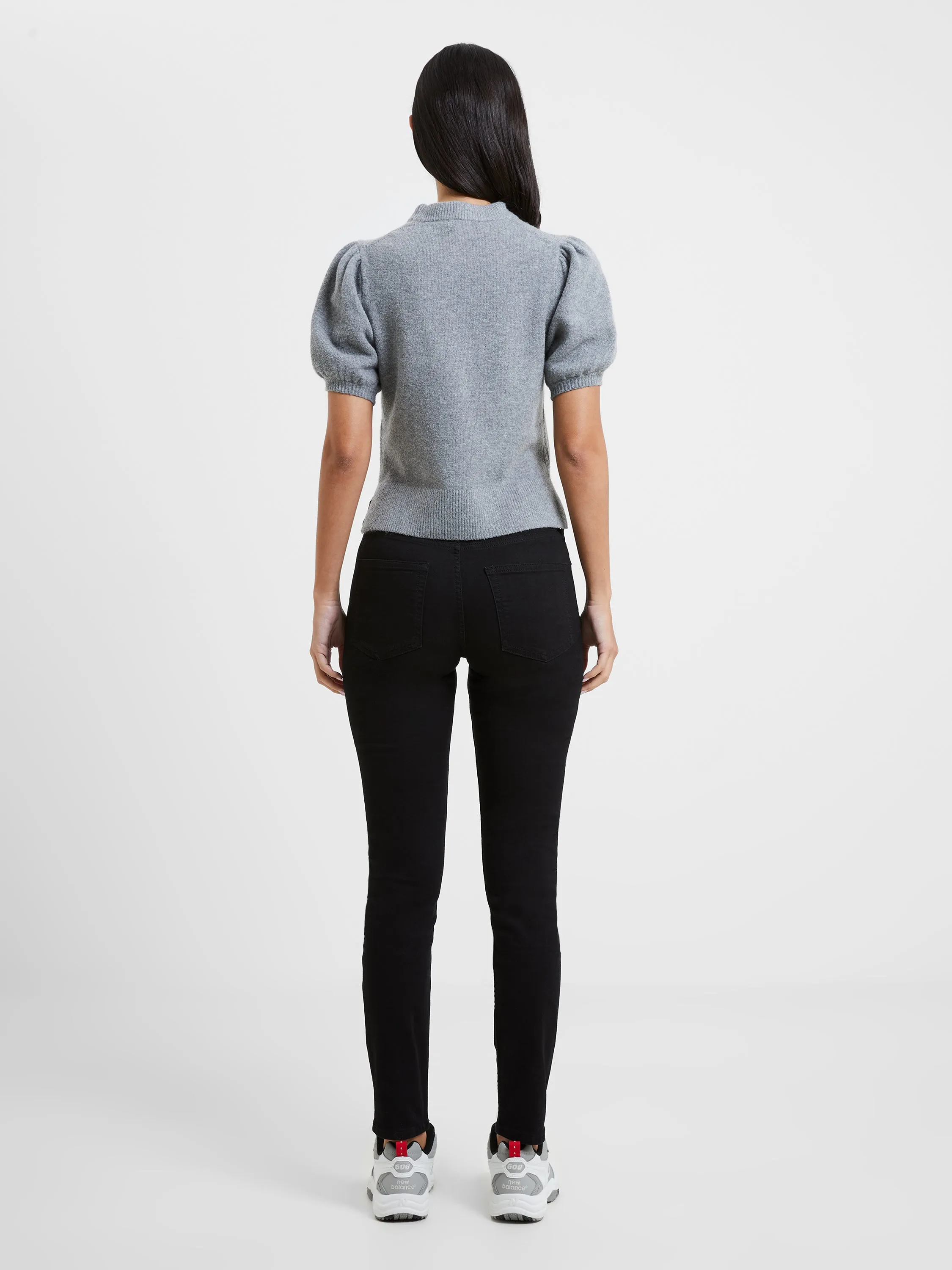 Vhari Ribbed Short Sleeve Sweater