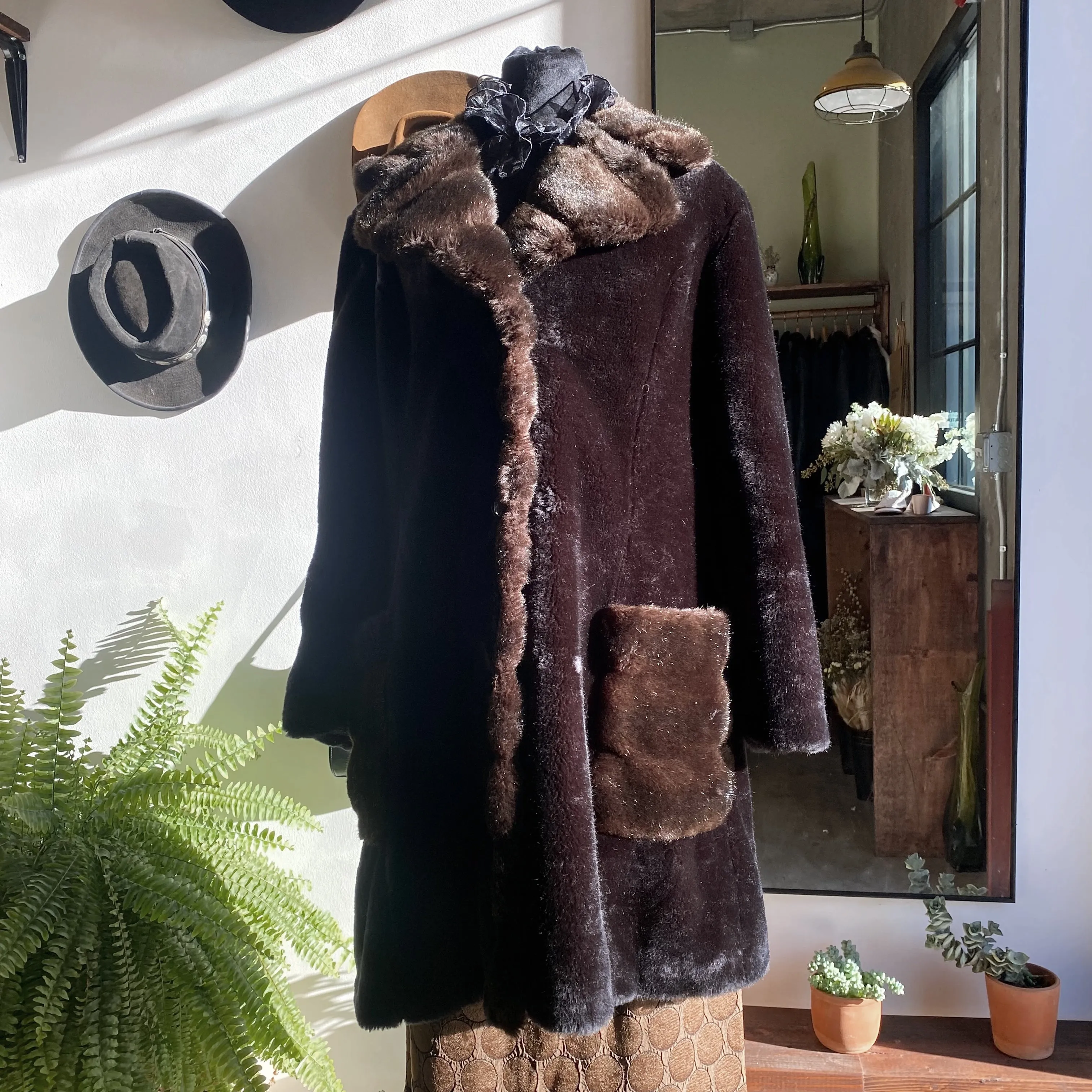 Vintage 60’s Cloud 9 Faux Fur Teddy Jacket