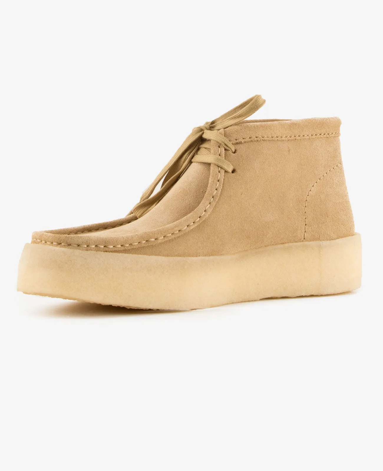 Wallabee Cup Suede Maple