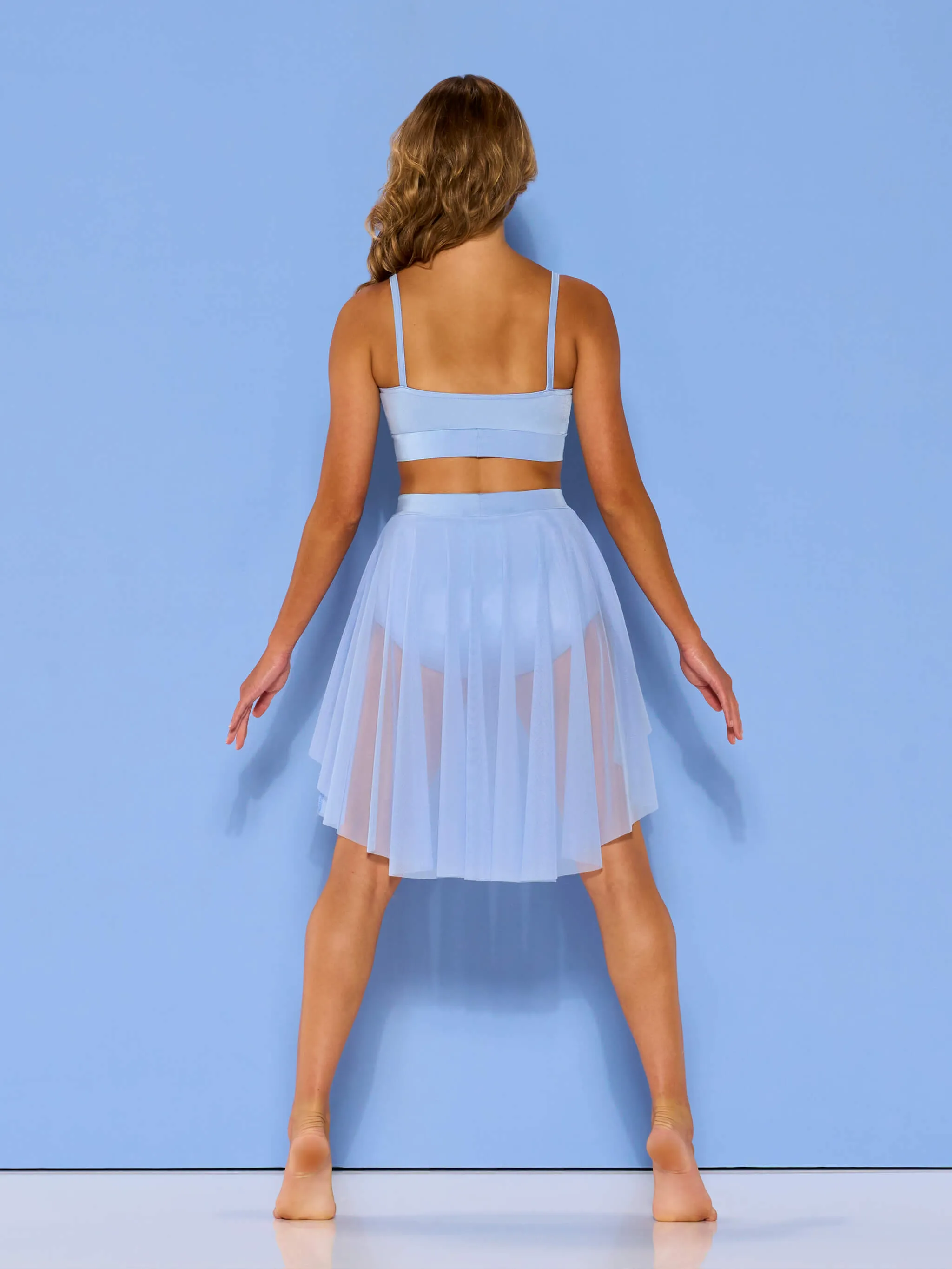 Watercolors - Draped Skirt