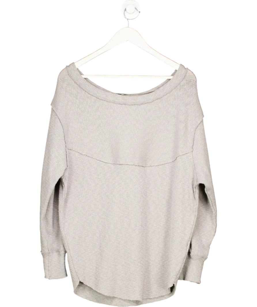 We The Free Grey Pullover Sweater UK S